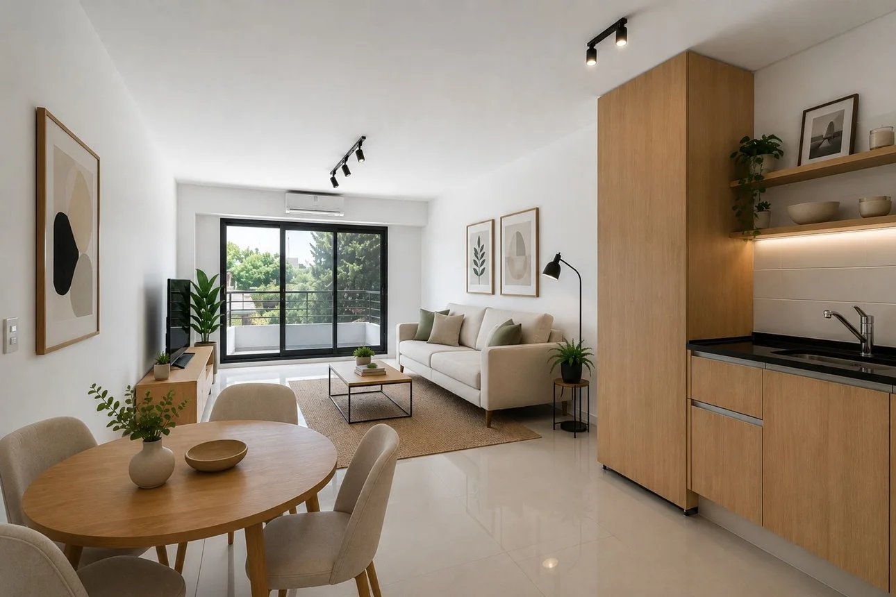 Monoambiente a estrenar con cochera villa ortuzar, foto 1