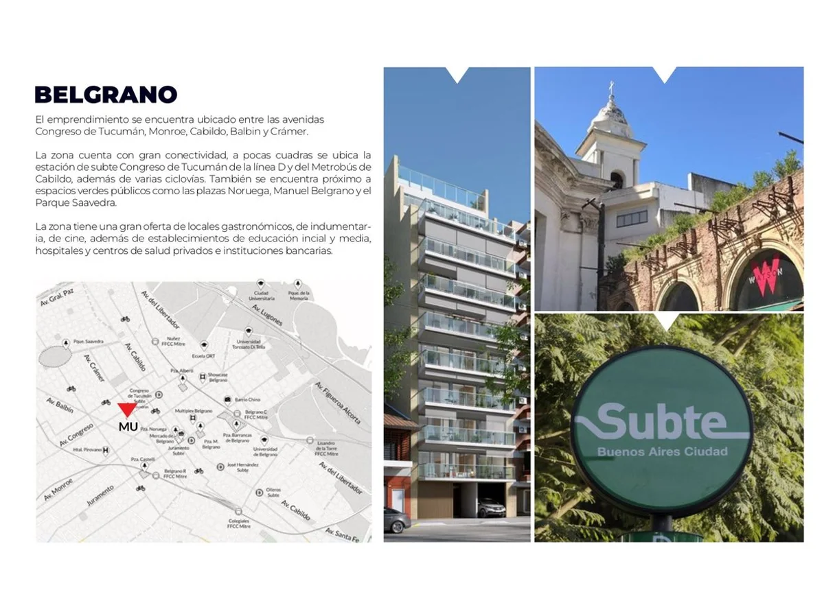 Monoambiente en venta en Belgrano, Manuel Ugarte 3000, foto 3