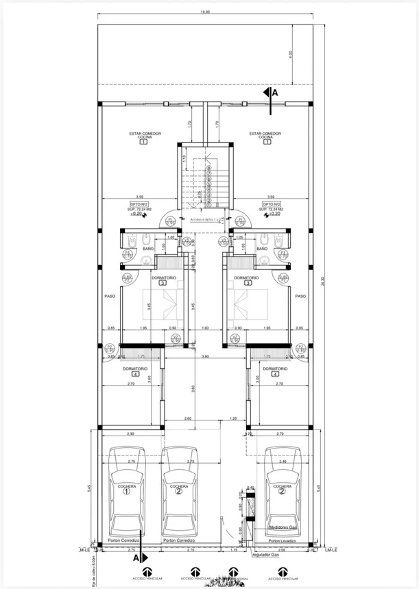 Departamento de 3 ambientes en venta en Godoy Cruz, Humaita 1500, foto 4