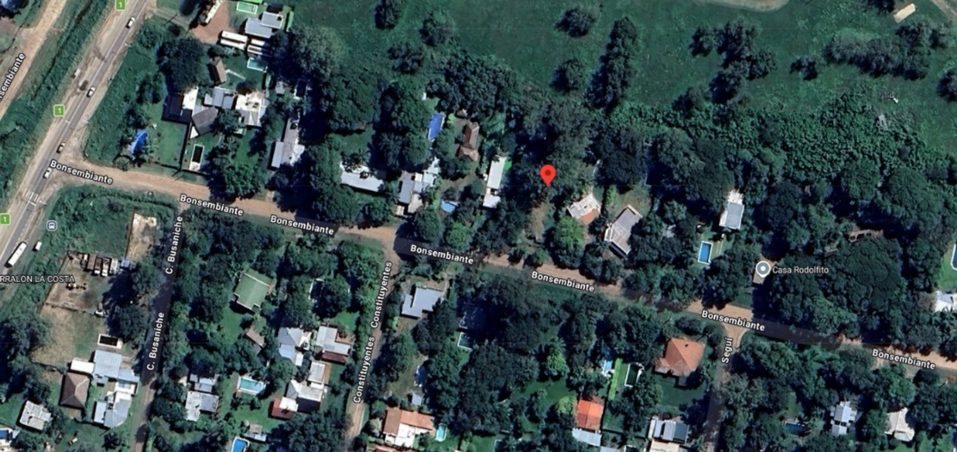 Lote amplio a 180 m de Ruta 1 en Rincón