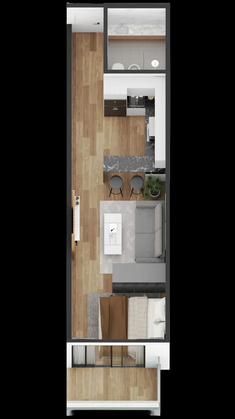 Venta depto monoambiente villa urquiza, foto 5