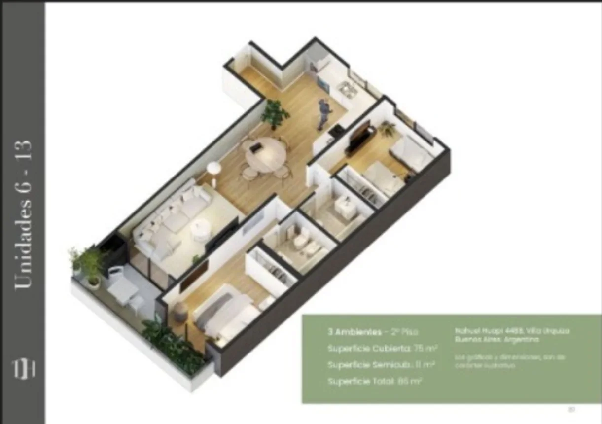 Departamento en venta en Villa Urquiza, foto 3