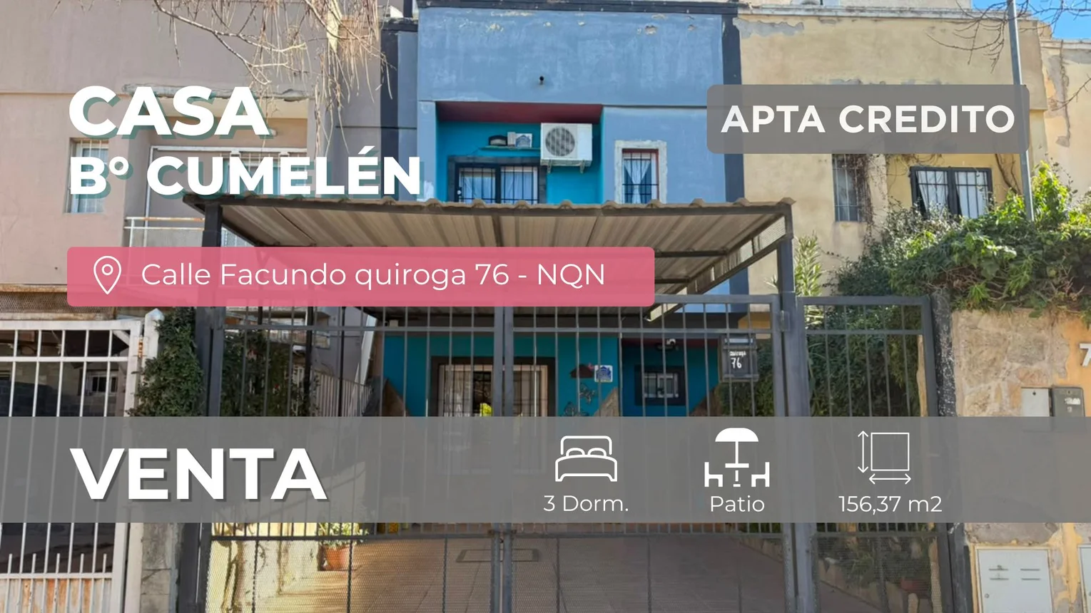 Casa tríplex en venta en Neuquén
