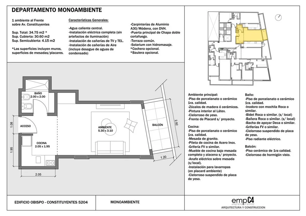Monoambiente en venta en Villa Pueyrredón, foto 5