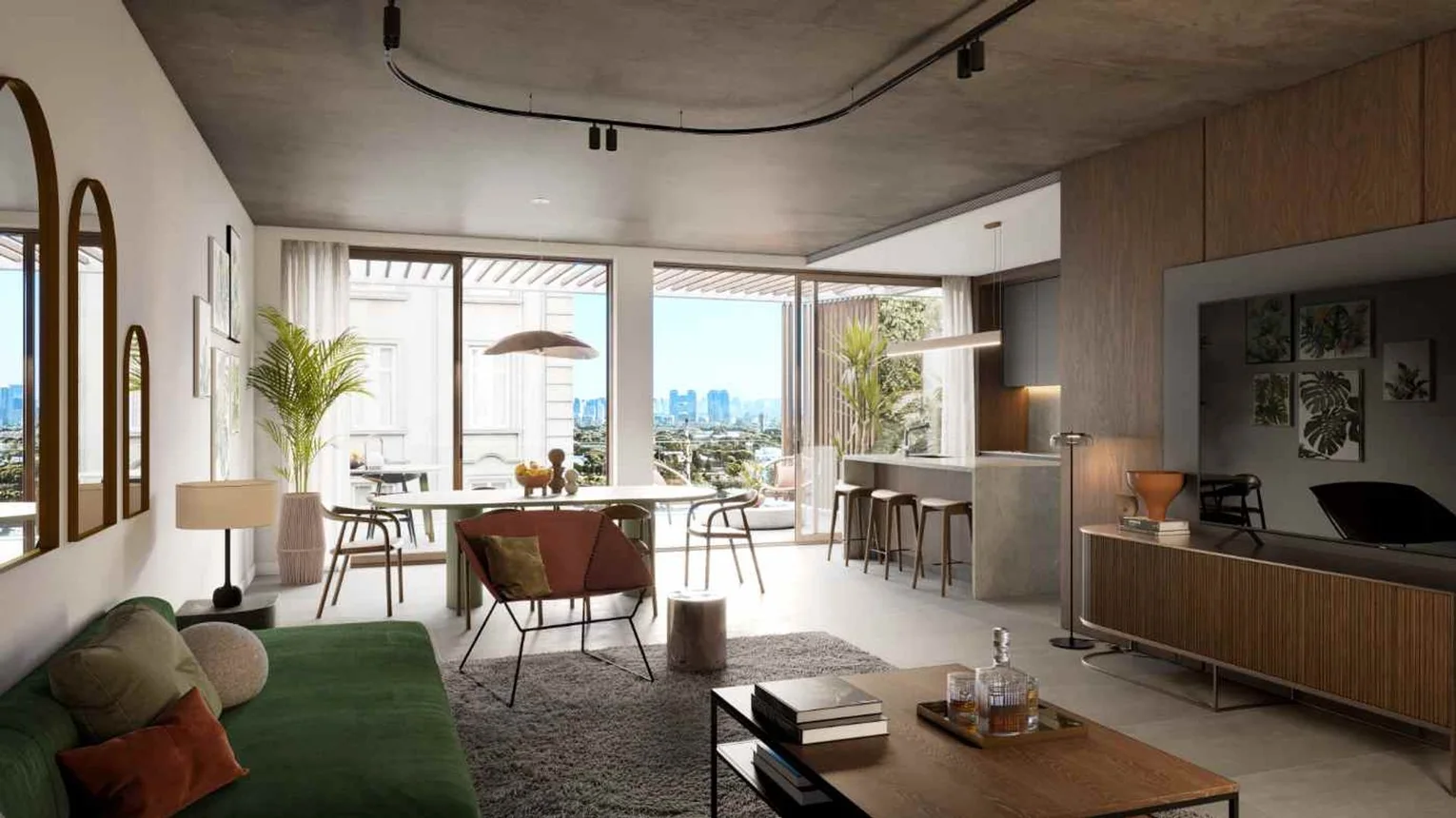 Departamento de 4 ambientes en venta en Núñez, Guayra 1500