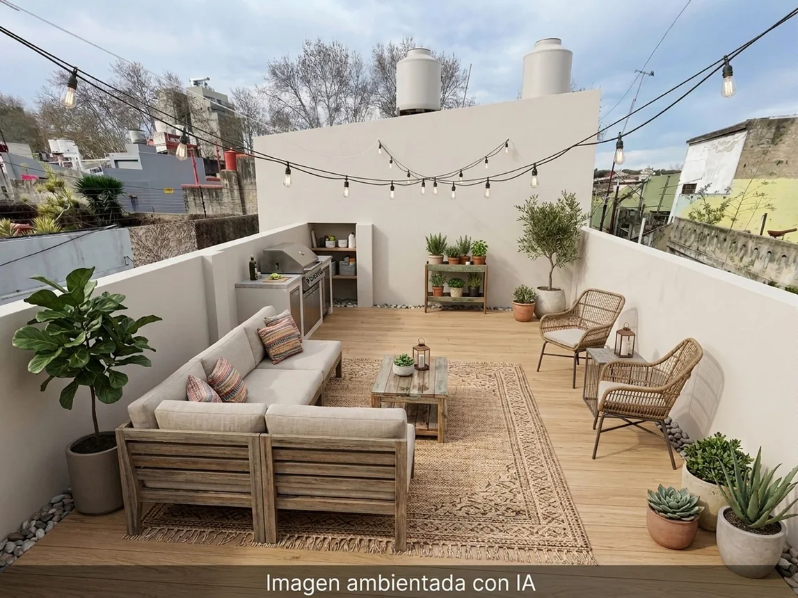 PH de 3 ambientes en venta en Parque Patricios, Luna 100