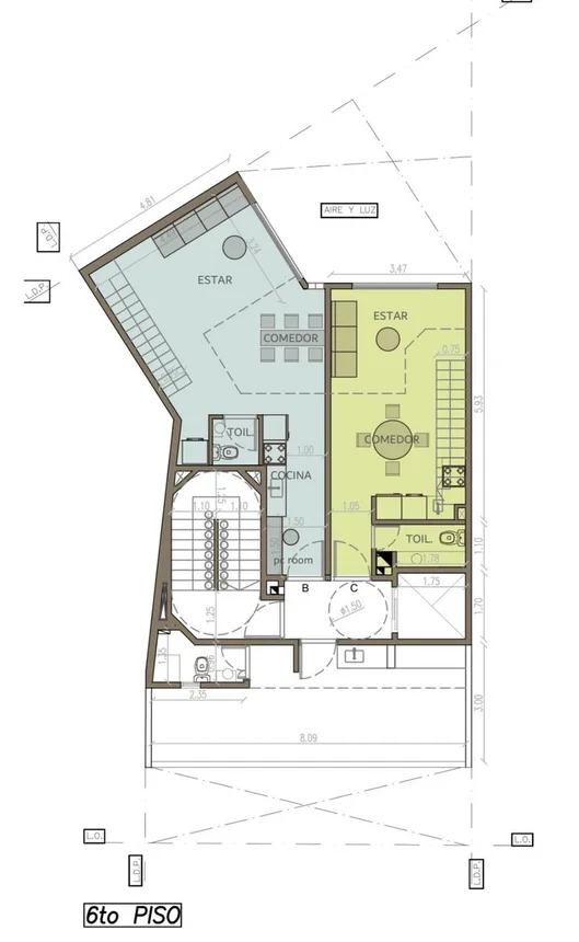 Dúplex en venta en Villa Crespo