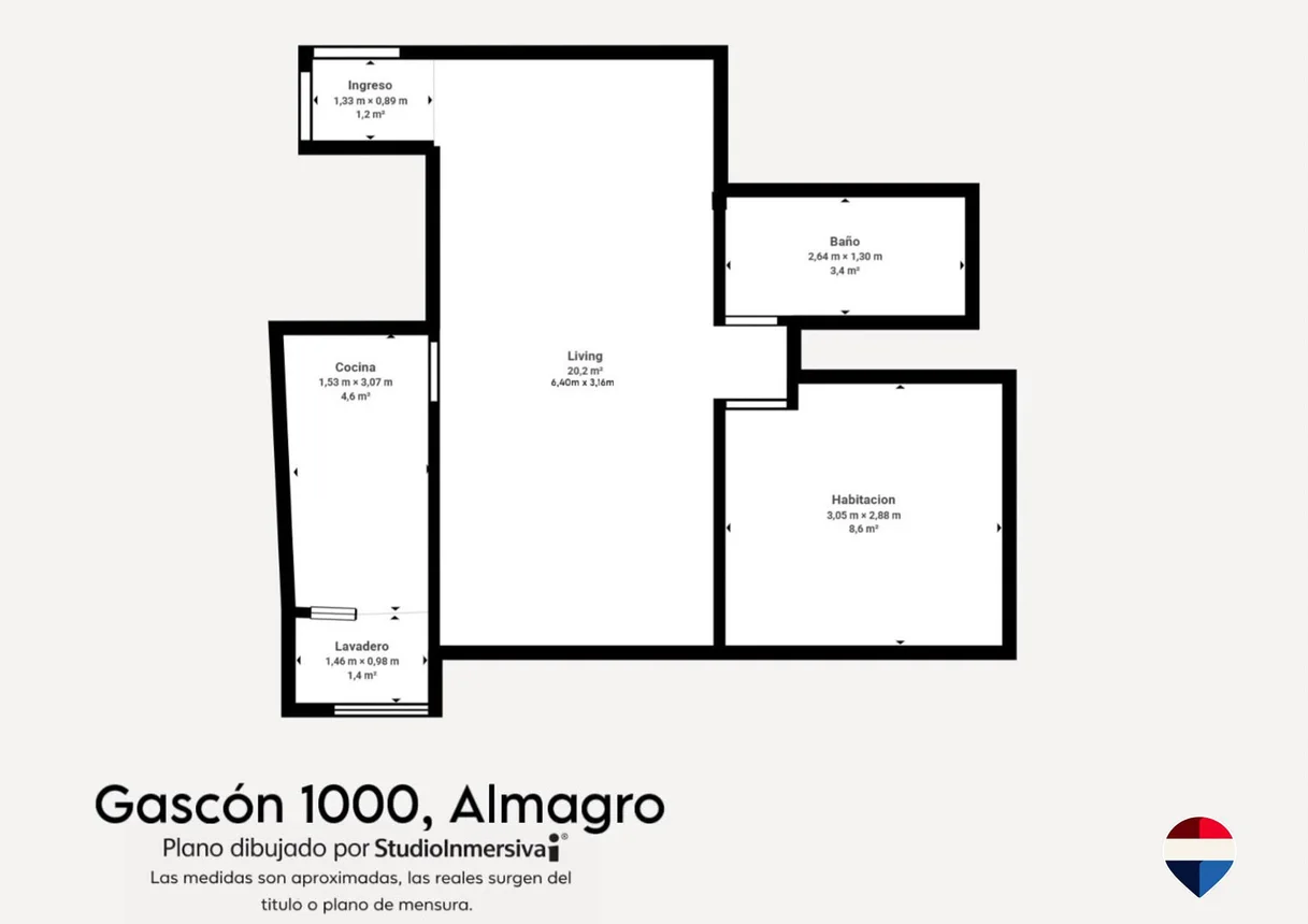 Departamento en venta en Almagro, foto 2