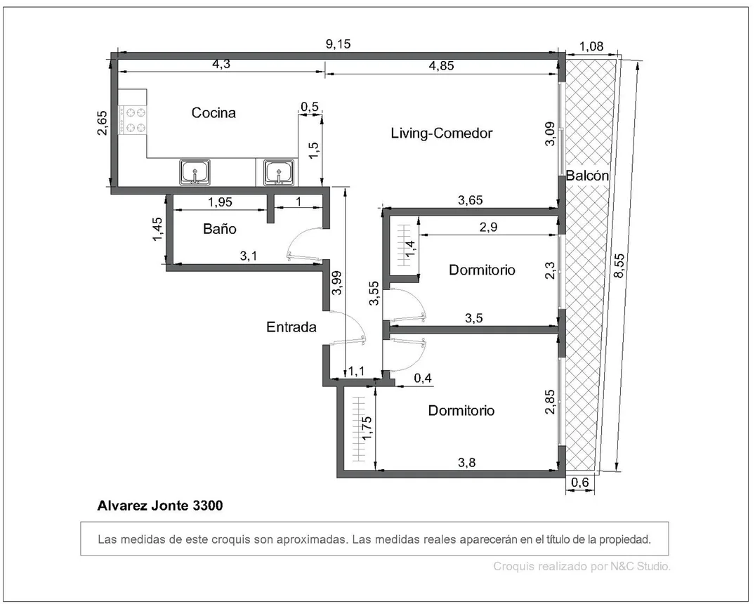 Semipiso en venta en Villa del Parque, foto 2