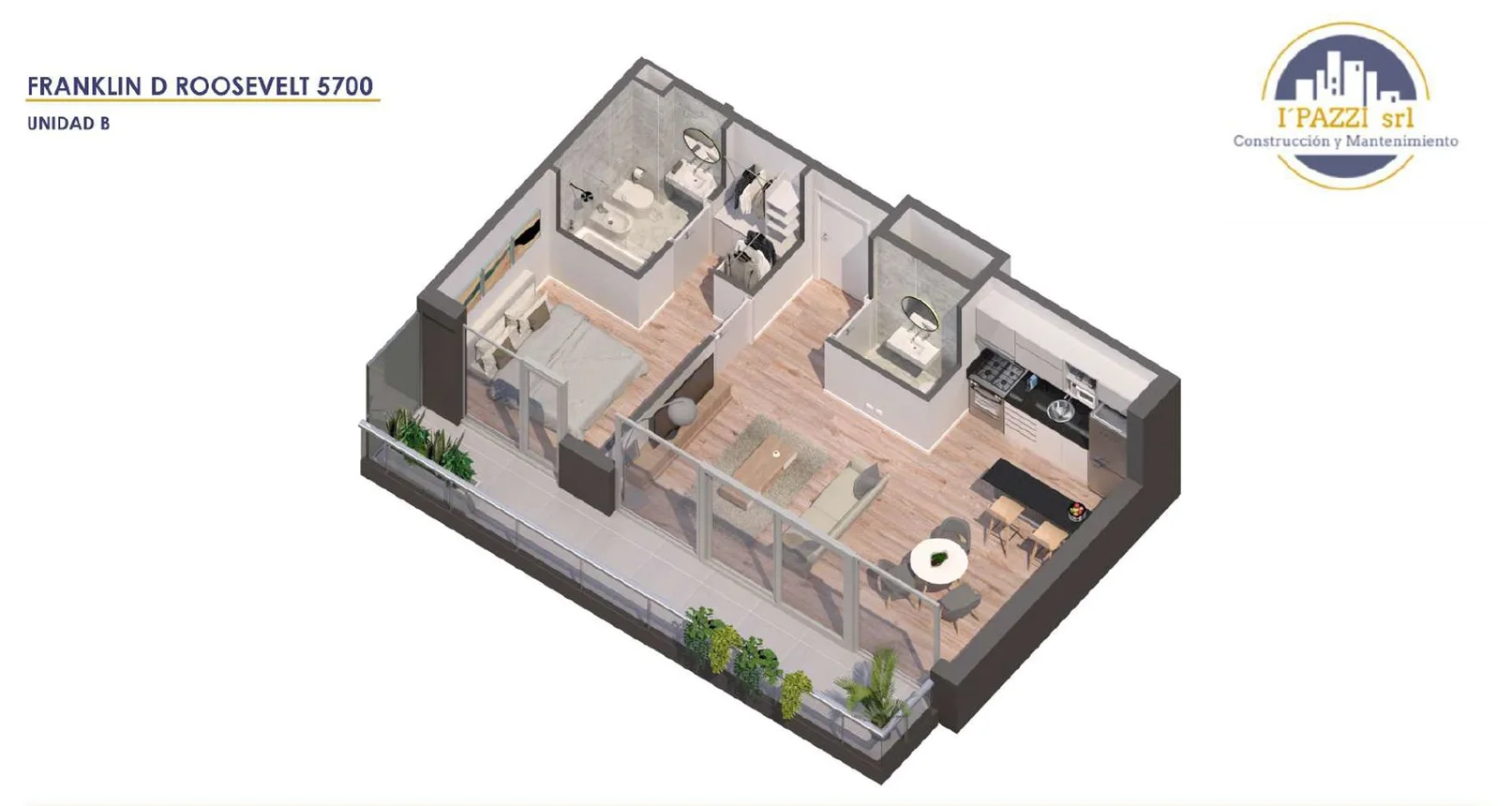 Departamento de 2 ambientes en venta en Villa Urquiza, Franklin Delano Roosevelt 5700, foto 3
