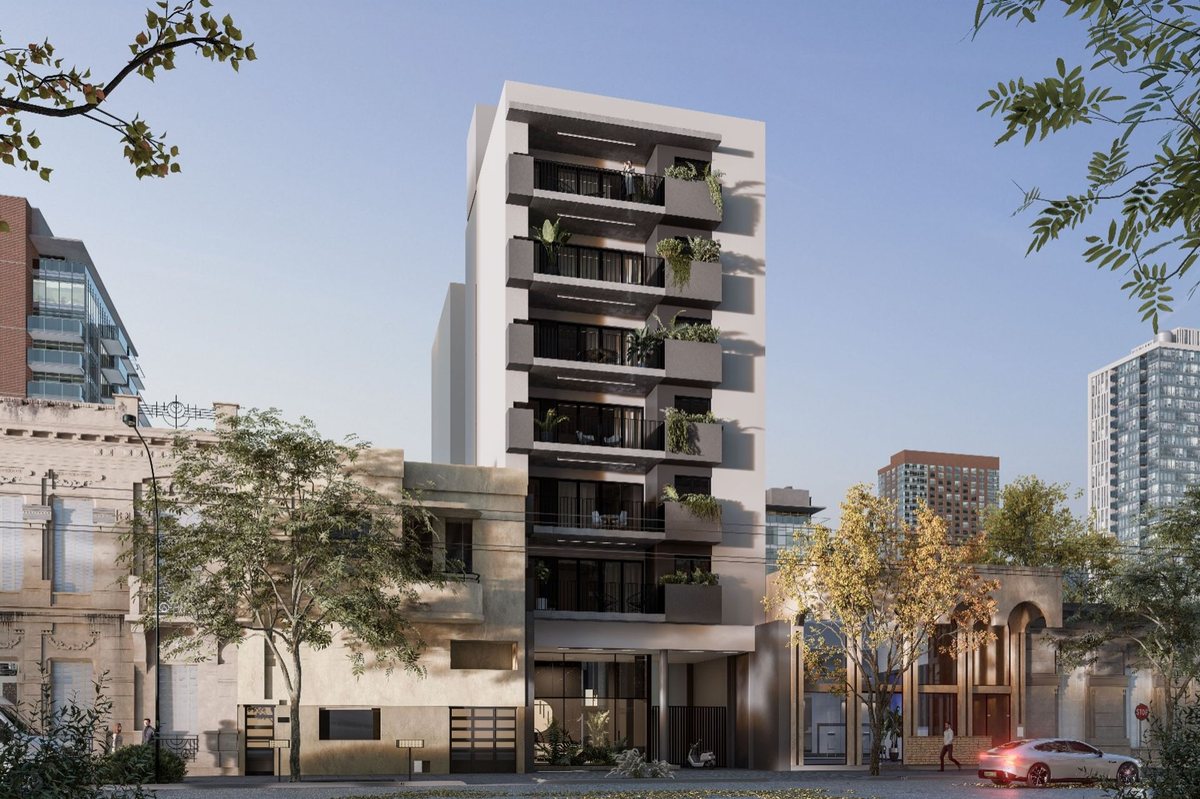 Venta depto 1 dormitorio edificio vista junín 2b