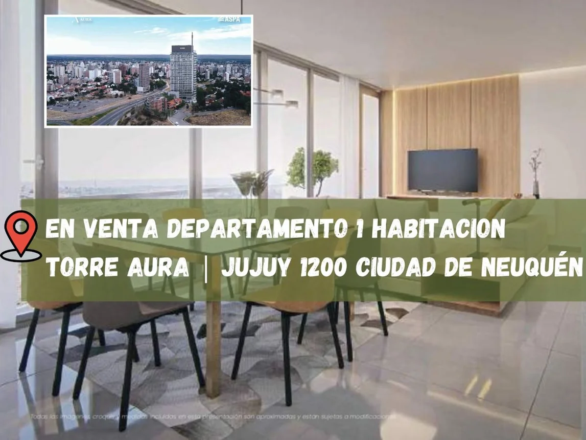 Venta departamento de un dormitorio, edificio aura, foto 1