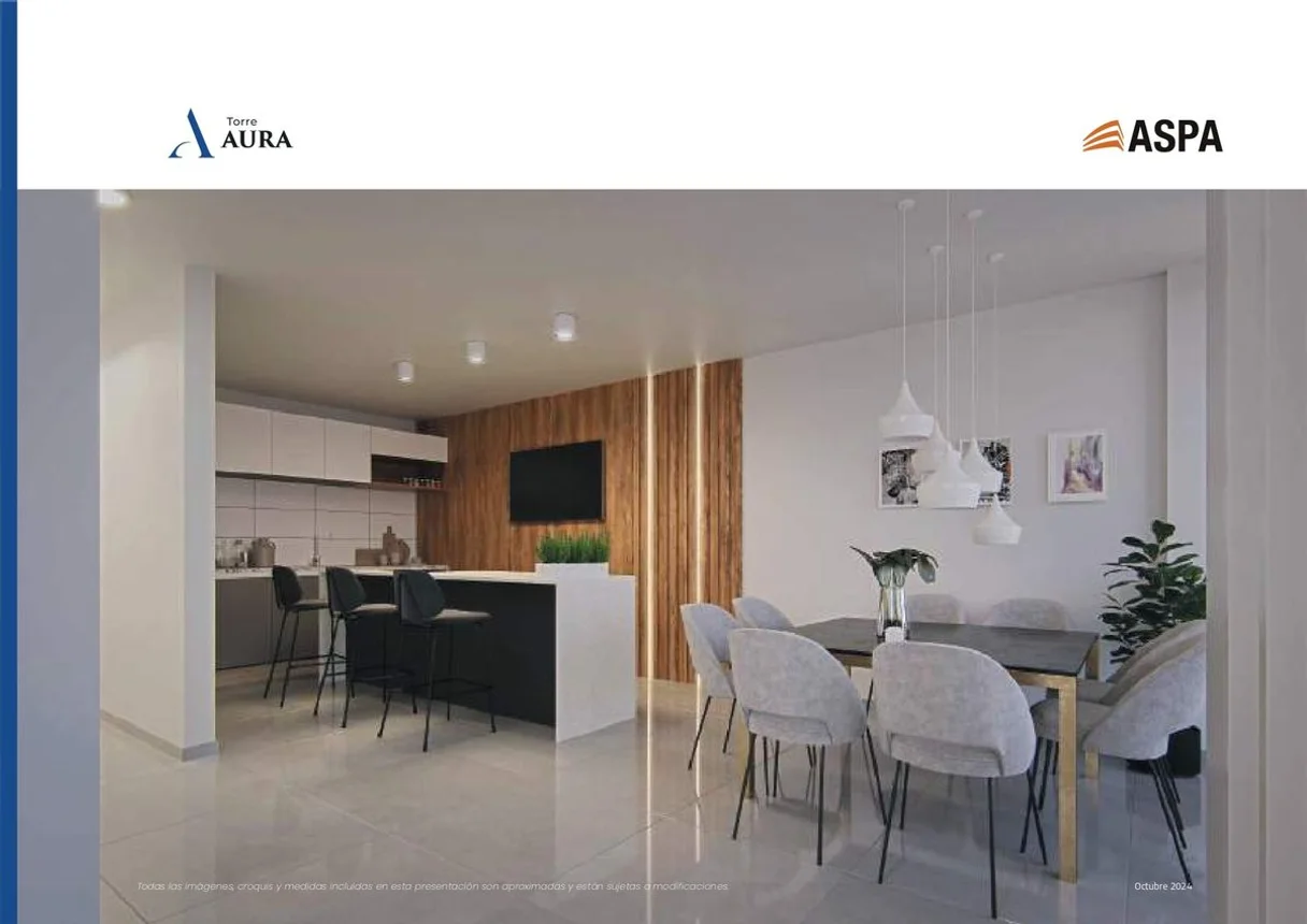 Venta departamento de un dormitorio, edificio aura, foto 4