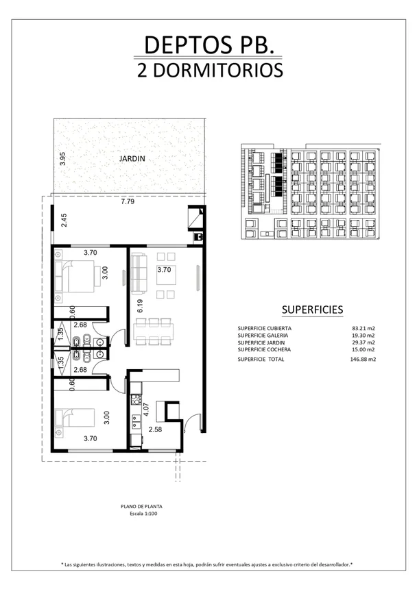 Departamento en venta en Pilar, foto 3