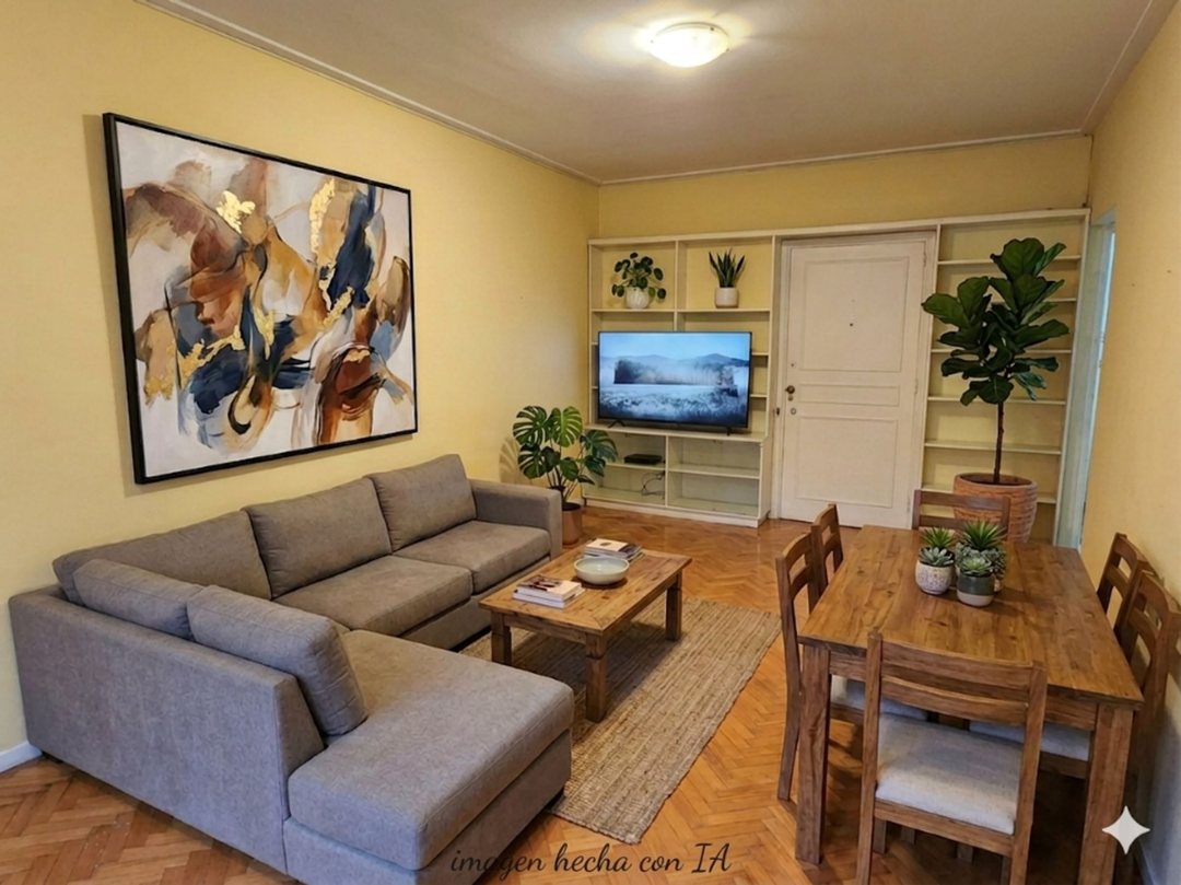 Departamento 2 ambientes en Monserrat- 52mt