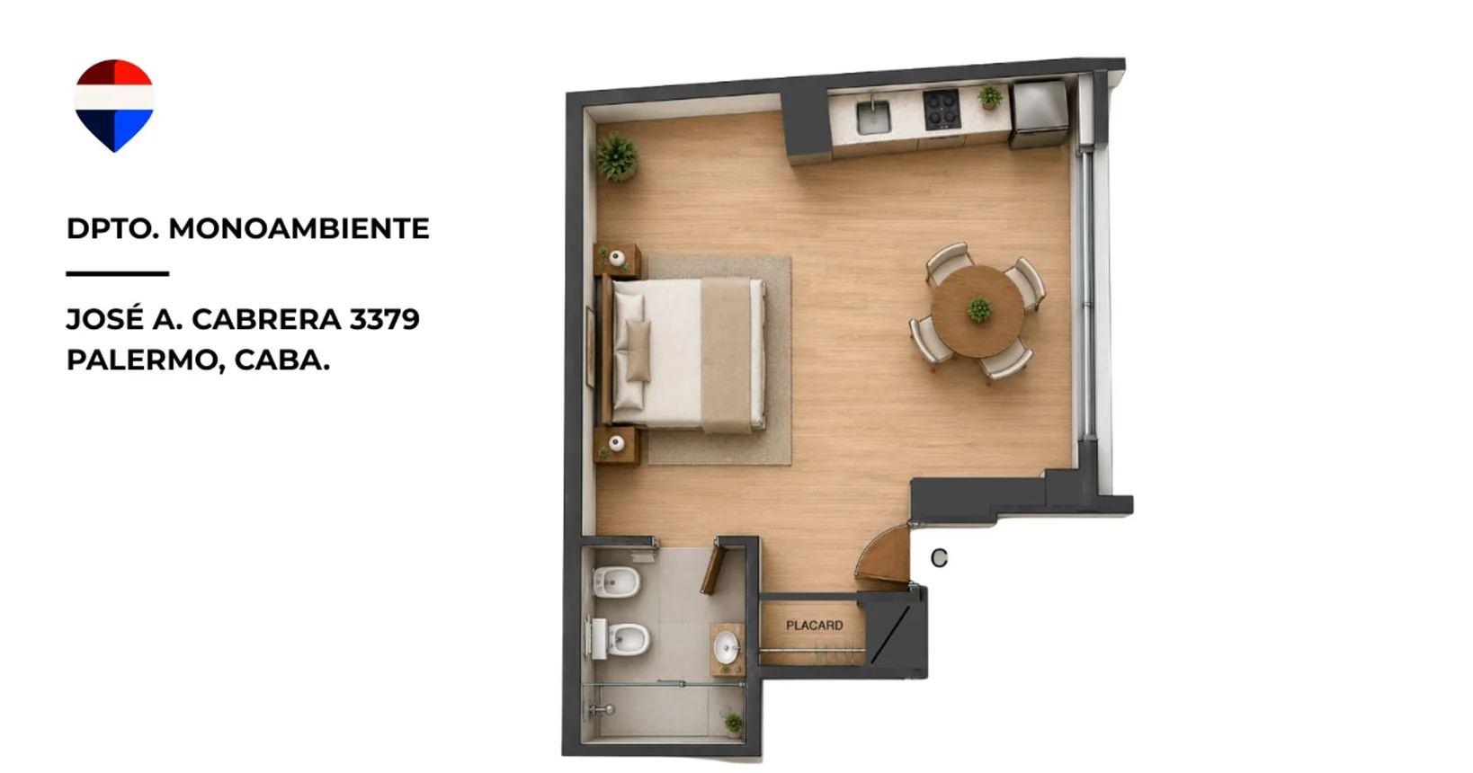Departamento en venta en Recoleta, José A. Cabrera 3300, foto 2