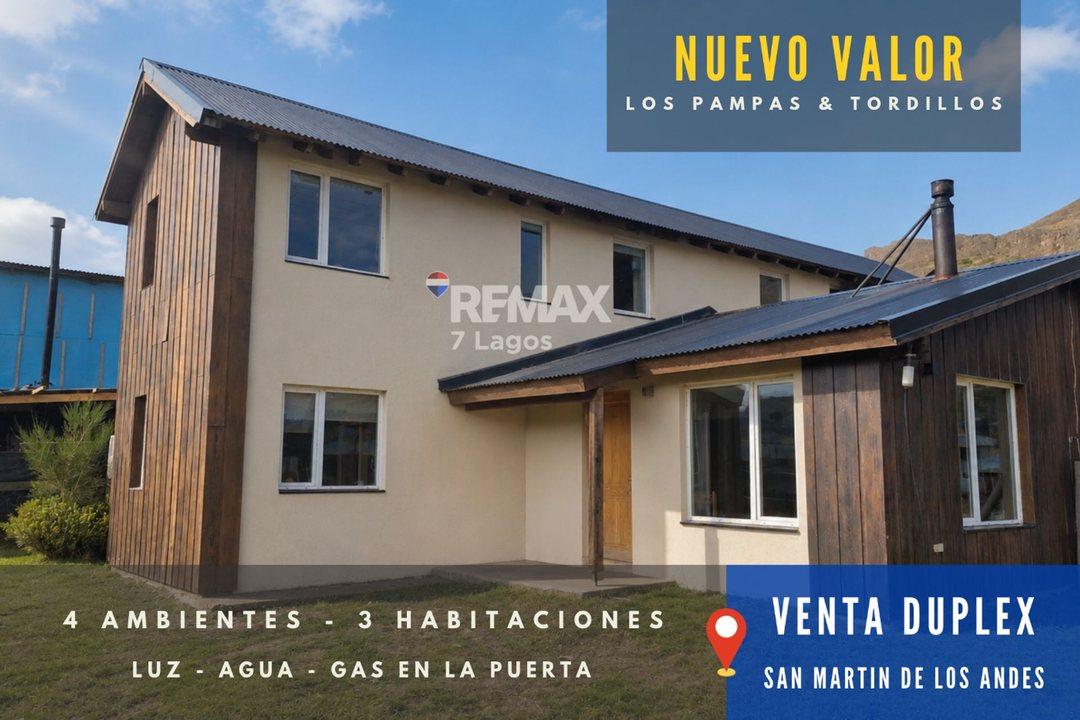 DUPLEX EN VENTA - 4 AMBIENTES - ALTOS DE LA VEGA