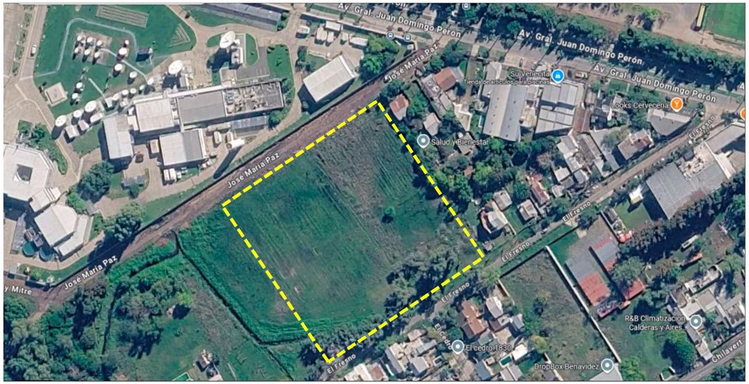 VENTA TERRENO BENAVIDEZ 14.415 m2 IDEAL INVERSION