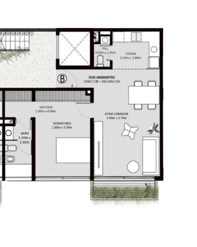 Departamento de 2 ambientes en venta en Saavedra, Vilela 2900, foto 2