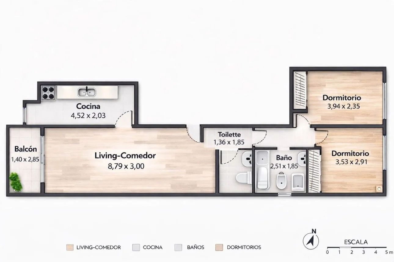 Semipiso en venta en Caballito, foto 2