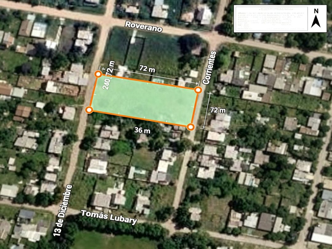 TERRENO - UNICO EN LA ZONA POR SUS DIMENSIONES