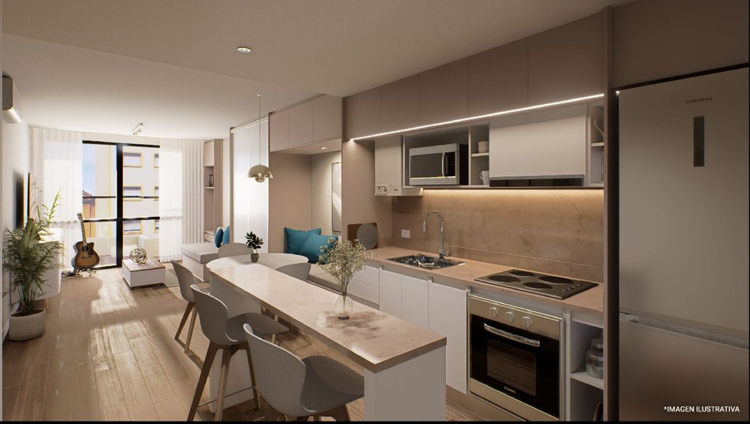 Departamento LOFT en Pozo SYMPHONY 40 CUOTAS