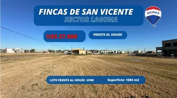 LOTE EN VENTA FINCAS DE SAN VICENTE SECTOR LAGUNA