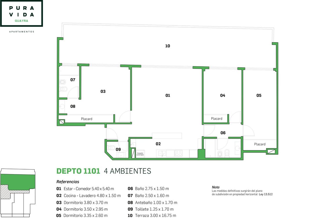 VENTA DEPTO 2 AMB CON BALCÓN
