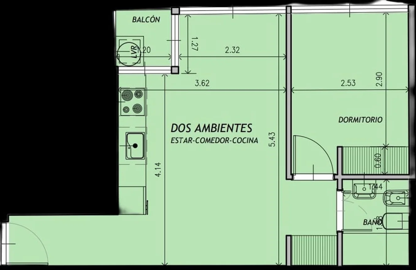 Departamento en venta en Almagro, foto 4
