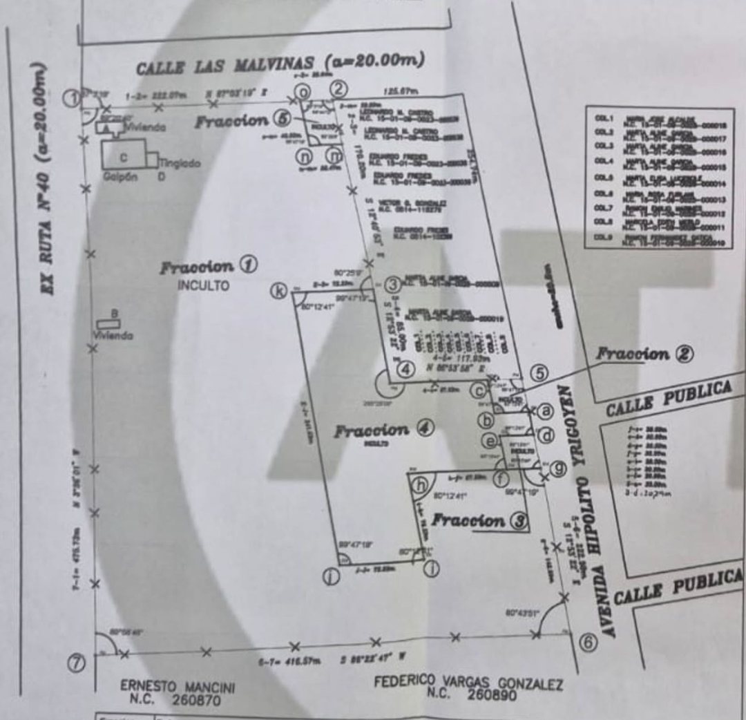 Venta Lote en Tunuyan Mendoza