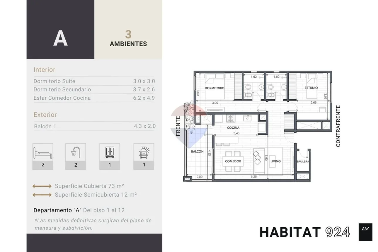 Venta depto 3 amb en quilmes centro - habitat 924, foto 5