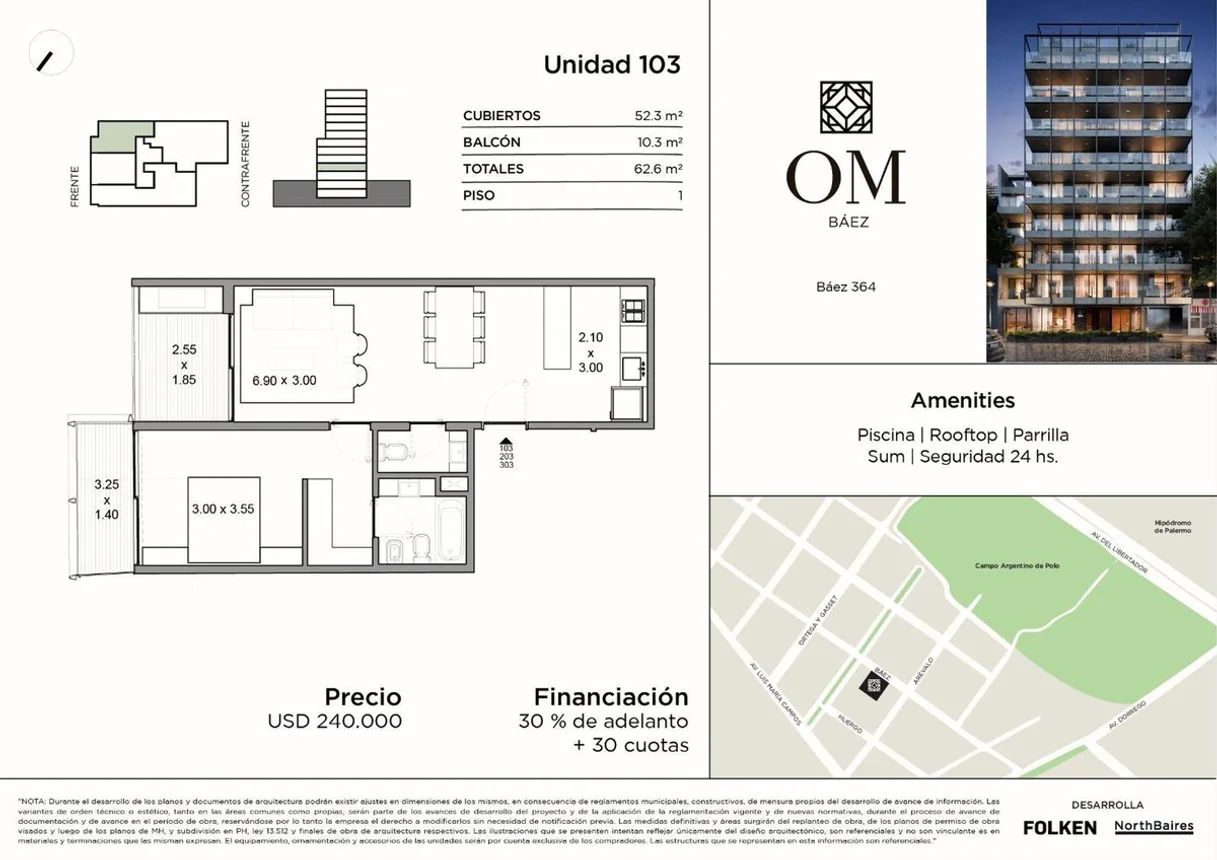 Departamento en venta en Palermo, foto 5