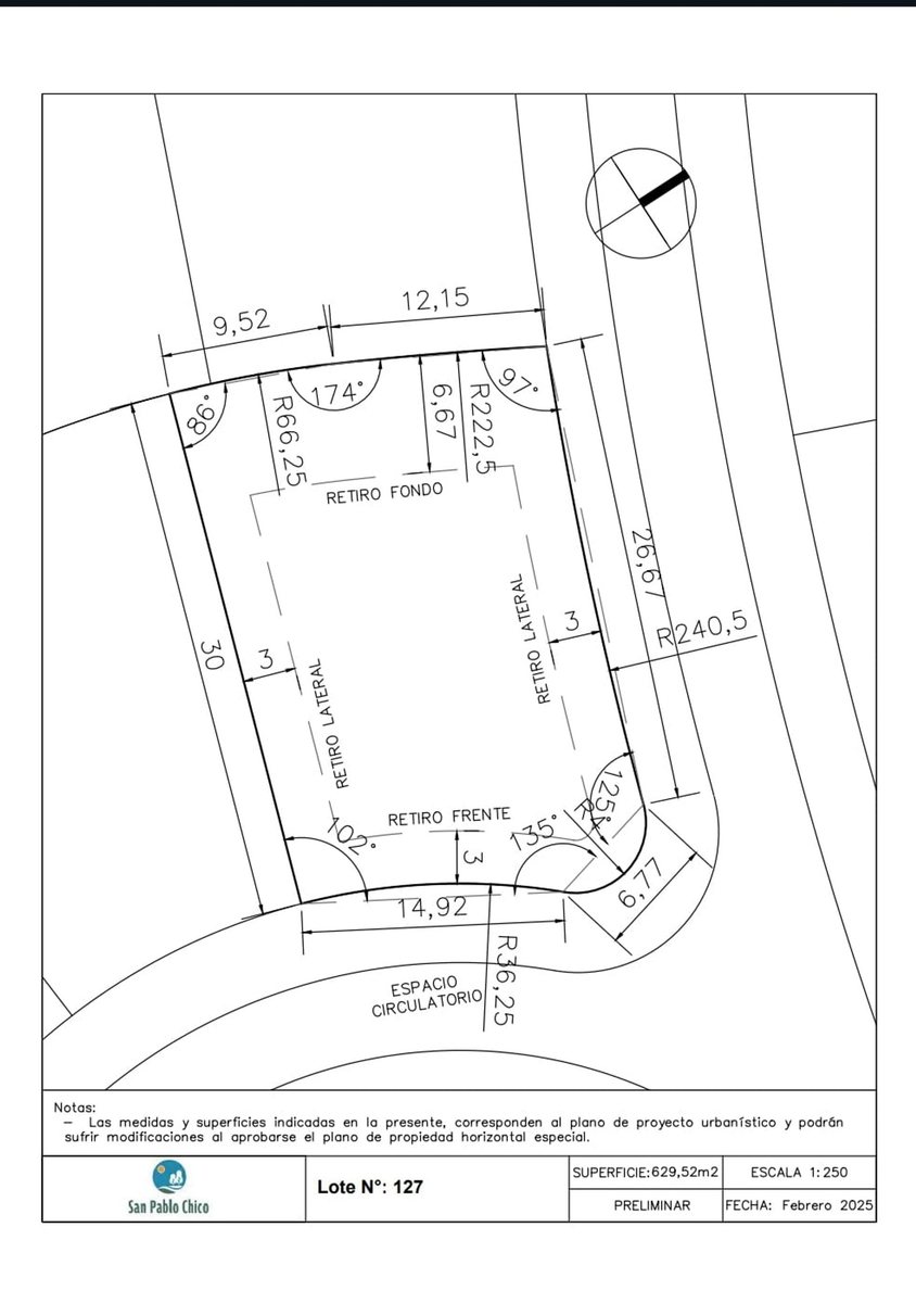 Foto 17 — VENTA LOTE PILAR B° SAN PABLO CHICO FINANCIACION