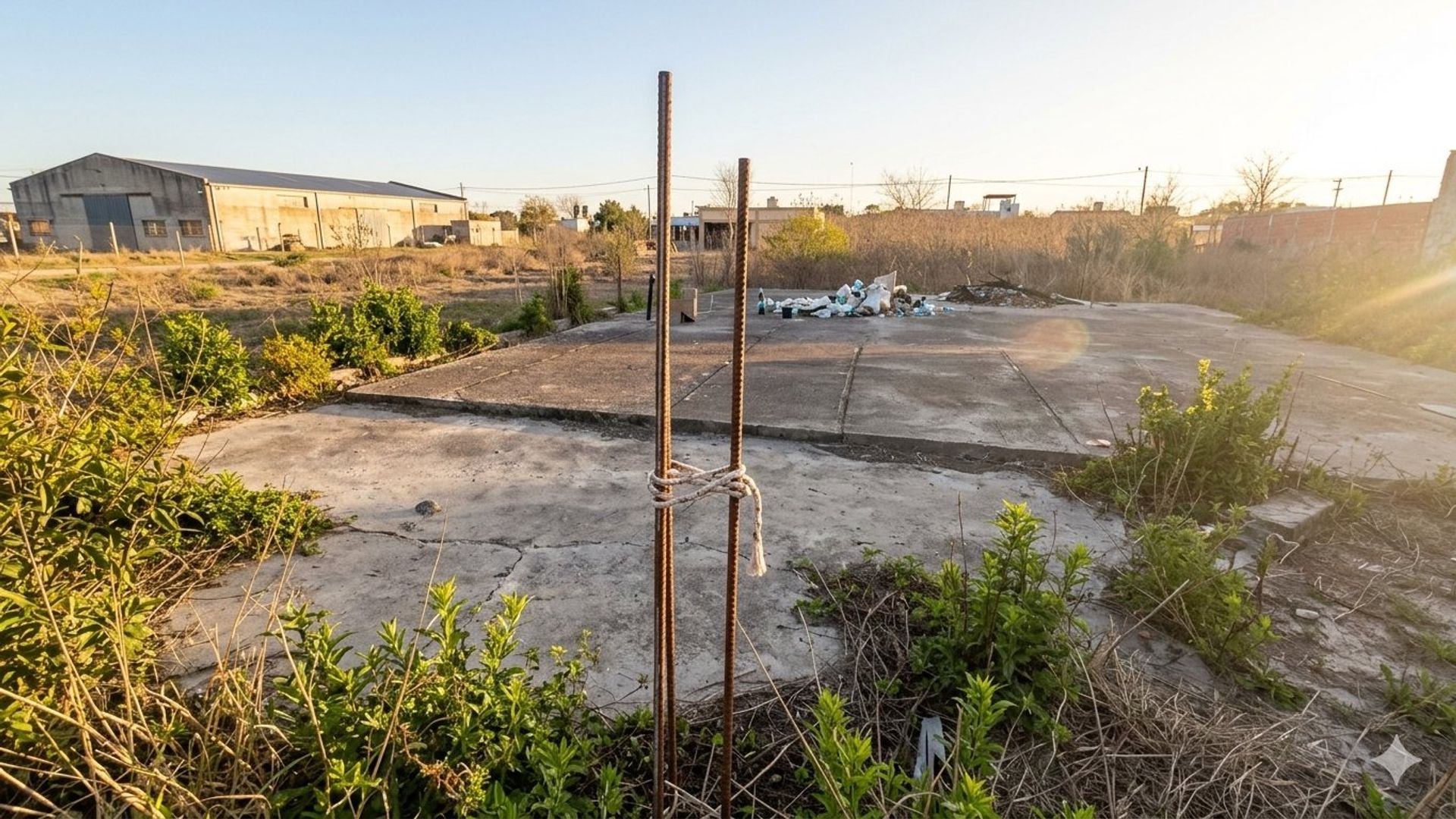 TERRENO CON CIMIENTOS Y CÁMARA SÉPTICA, CERRILLOS - foto 4