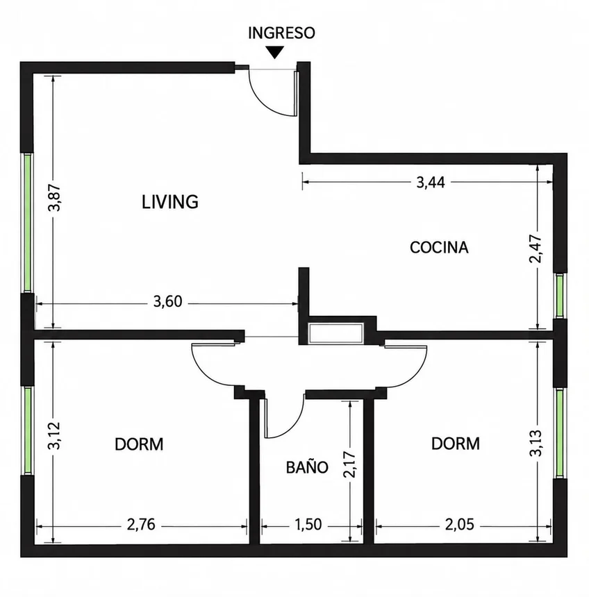 Departamento en venta en Palermo, foto 4