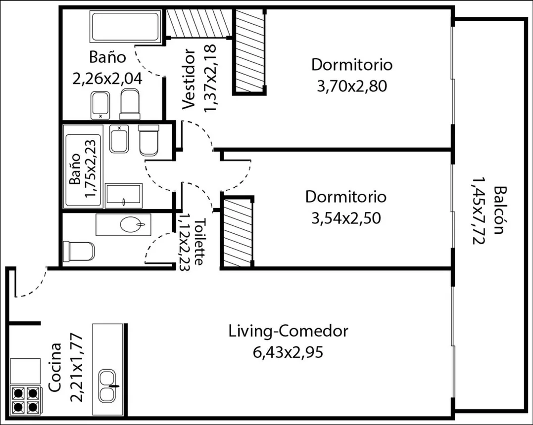 Departamento en venta en Villa Crespo, foto 3