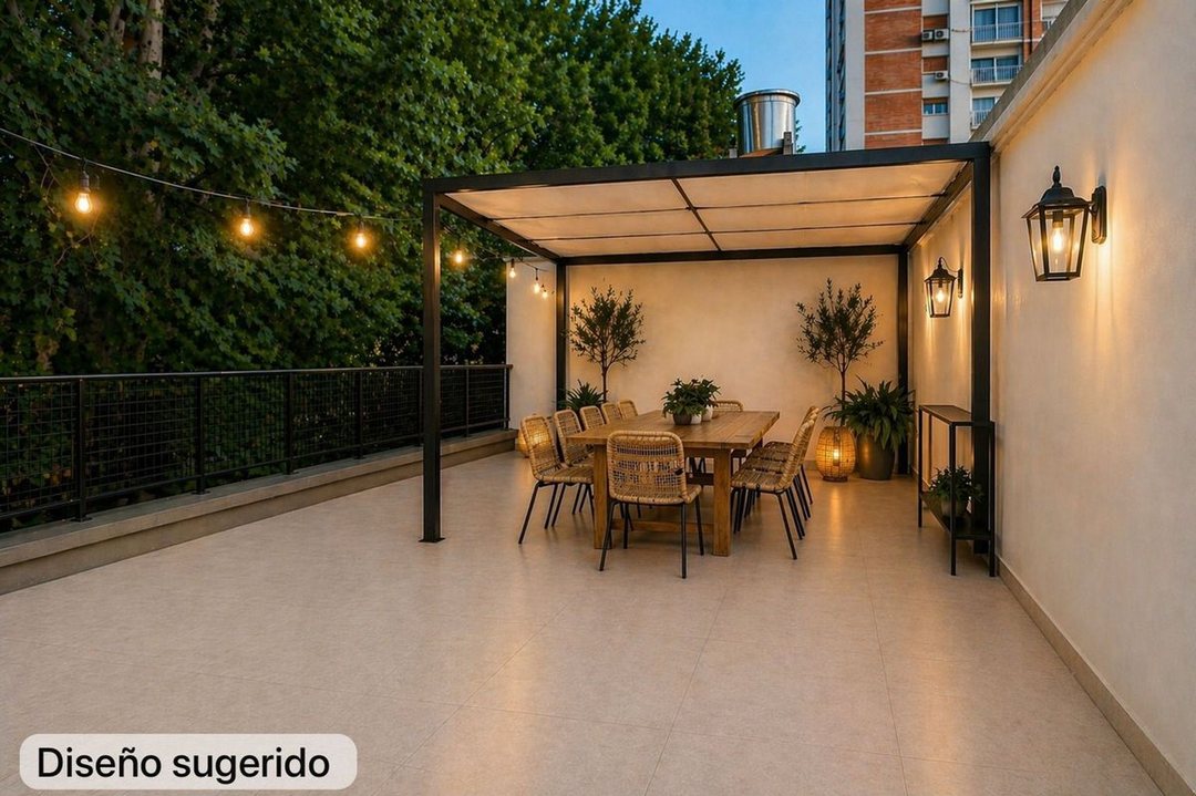 Alquiler 2 Amb con balcon terraza en Belgrano