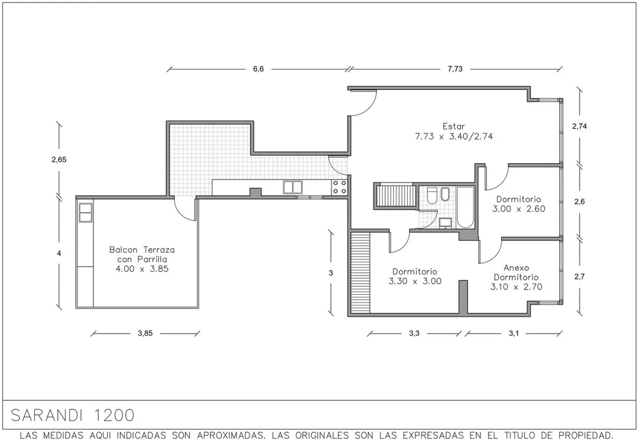 Departamento de 3 ambientes en venta en San Cristóbal, Sarandí 1200, foto 2
