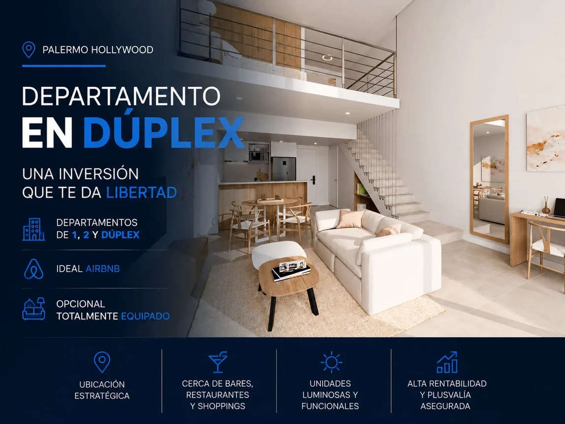 Dúplex en venta en Palermo