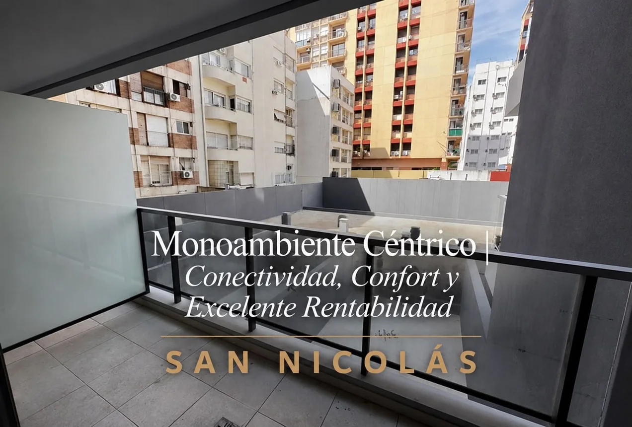 Monoambiente en venta en San Nicolás, Avenida Corrientes 1900