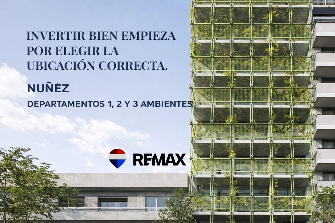 Venta Departamento 3 Ambientes Nuñez Balcon