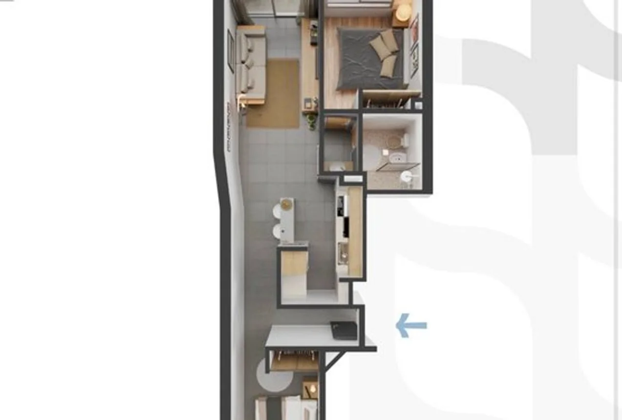Departamento de 3 ambientes en venta en Rosario, San Juan 2600, foto 2
