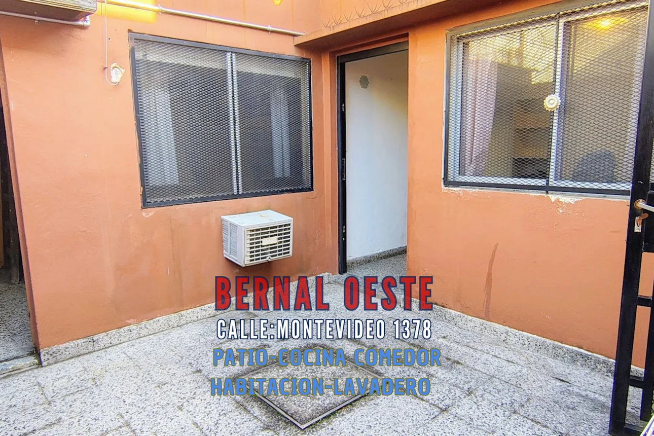 PH de 2 ambientes en venta en Bernal Oeste, Montevideo 1300