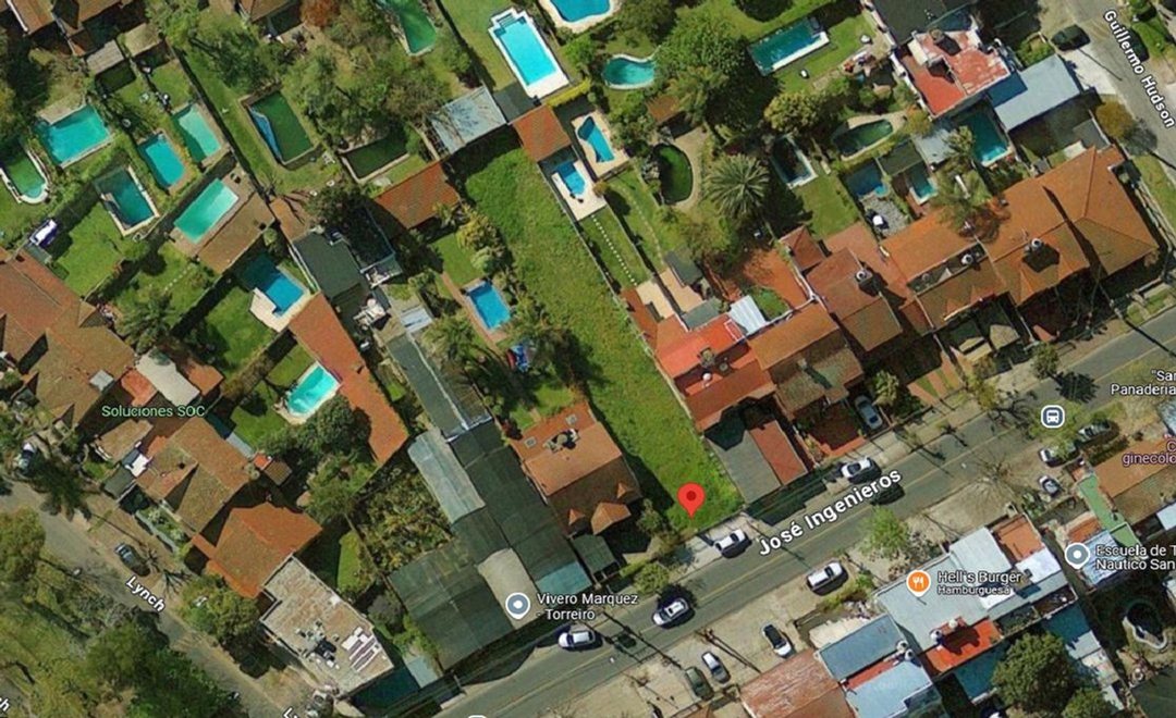 LOTE EN VENTA de 555 M2 en BECCAR SAN ISIDRO