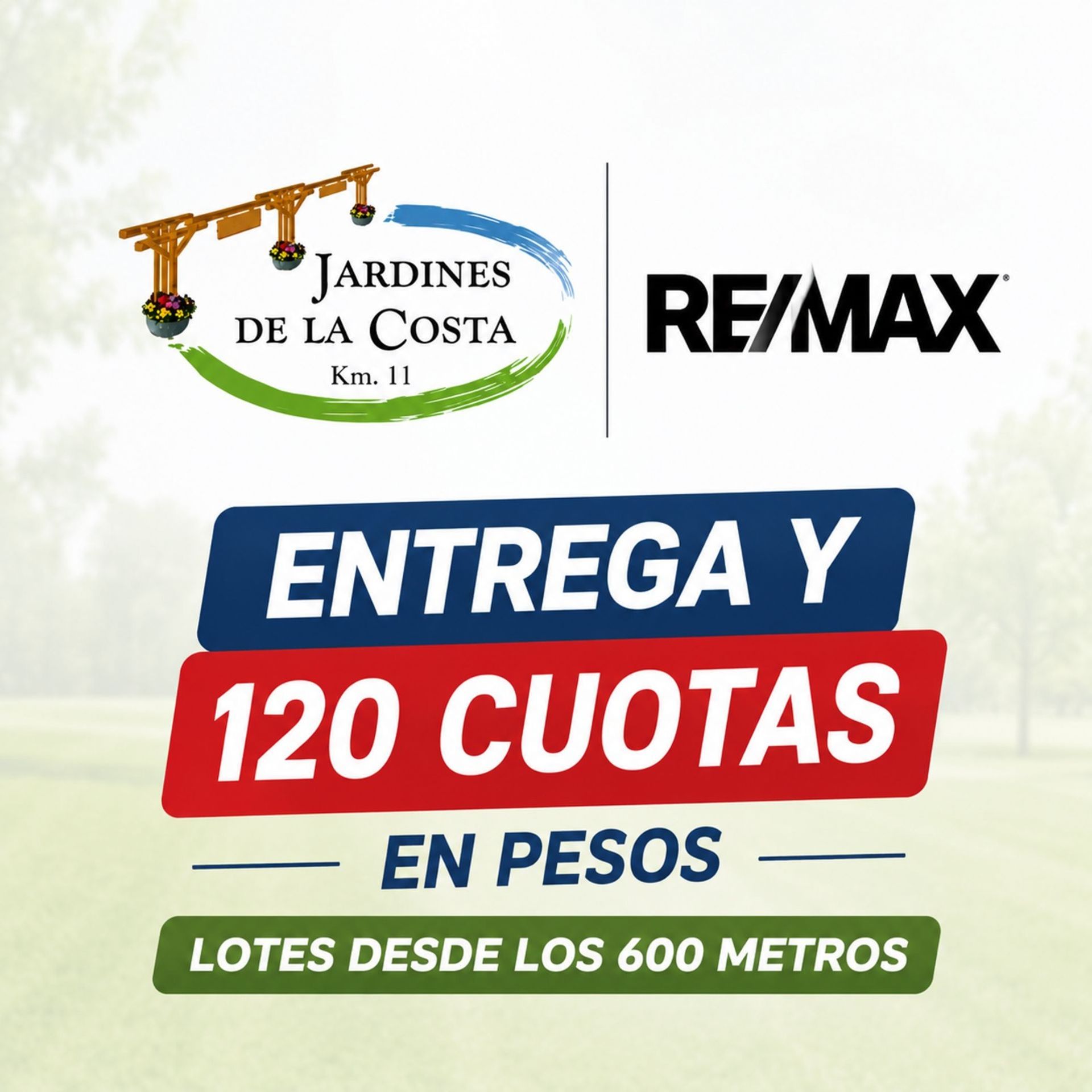 Lotes en Jardines de la Costa