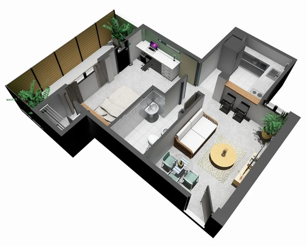 Departamento de 2 ambientes en venta en Villa Raffo, Avenida Marcelo Torcuato de Alvear 1700, foto 2