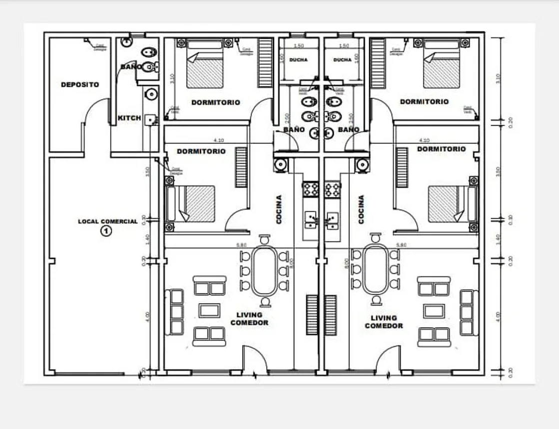 Departamento de 3 ambientes en venta en Guaymallén, Carril Urquiza 1500, foto 3