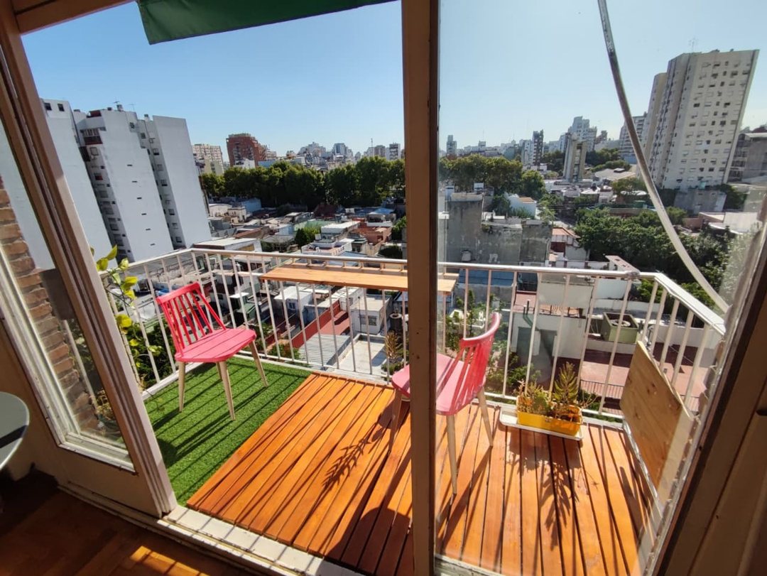 Venta Almagro 2 ambientes con balcón vista abierta