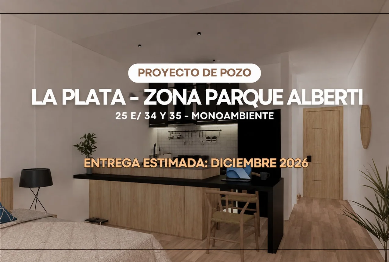 Monoambiente en venta en La Plata