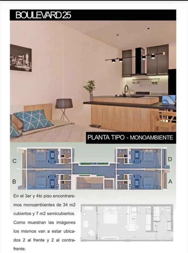 Monoambiente en venta en La Plata, foto 3